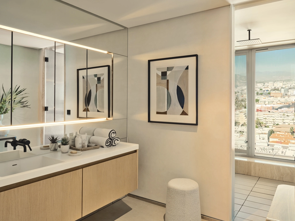 Eleganta badrum med premiummaterial, moderna armaturer och genomtänkt design för en spa-liknelse upplevelse hemma.