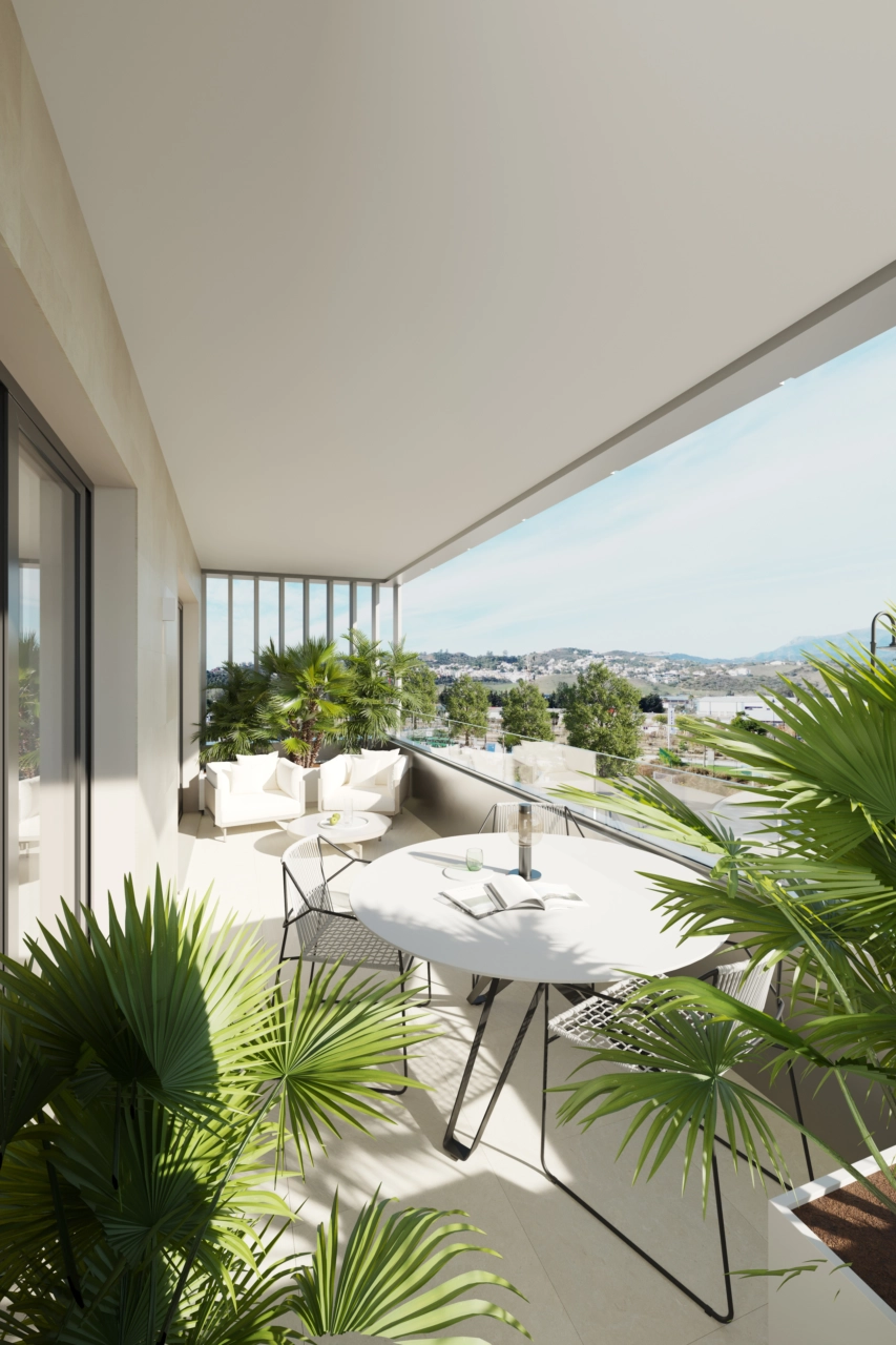 Njut av panoramautsikt över Costa del Sol och Medelhavsbrisen från din privata terrass.