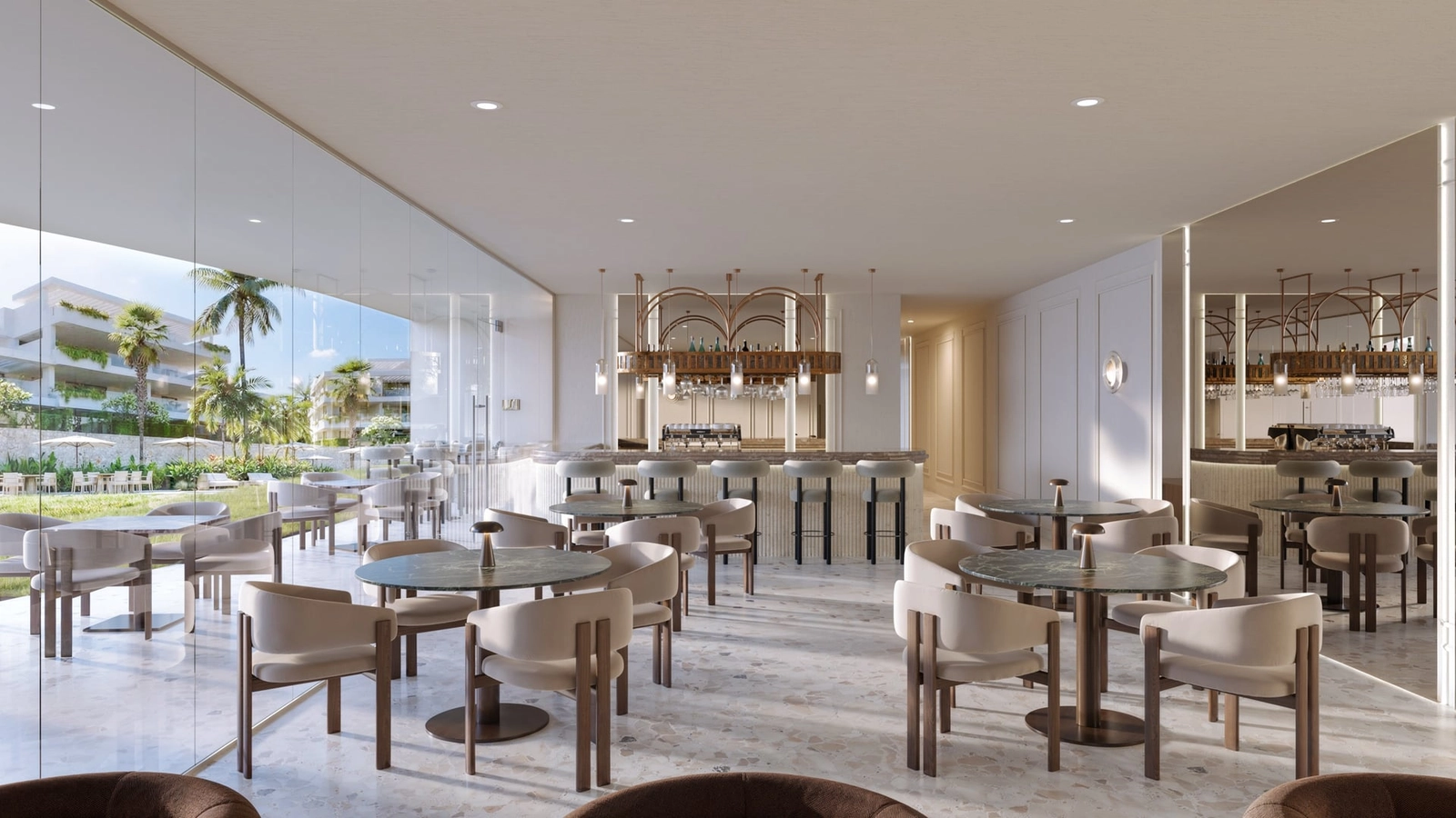 Njut av bekvämligheten med en restaurang på plats, perfekt för umgänge med vänner och familj.