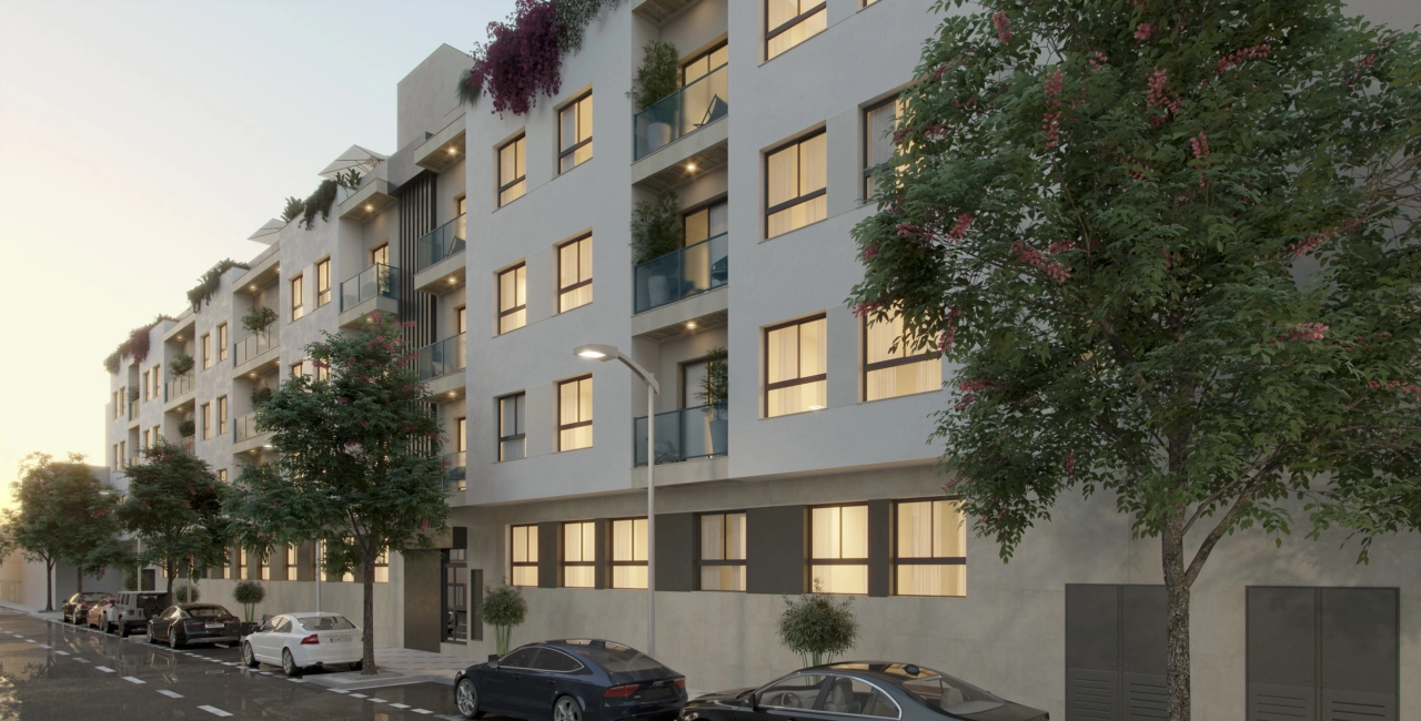 En inbjudande atmosfär välkomnar dig hem på kvällen, med subtil exteriörbelysning.