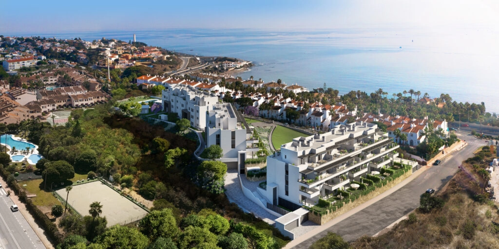 En fantastisk utsikt över projektets utmärkta läge, bara några ögonblick från Medelhavet.