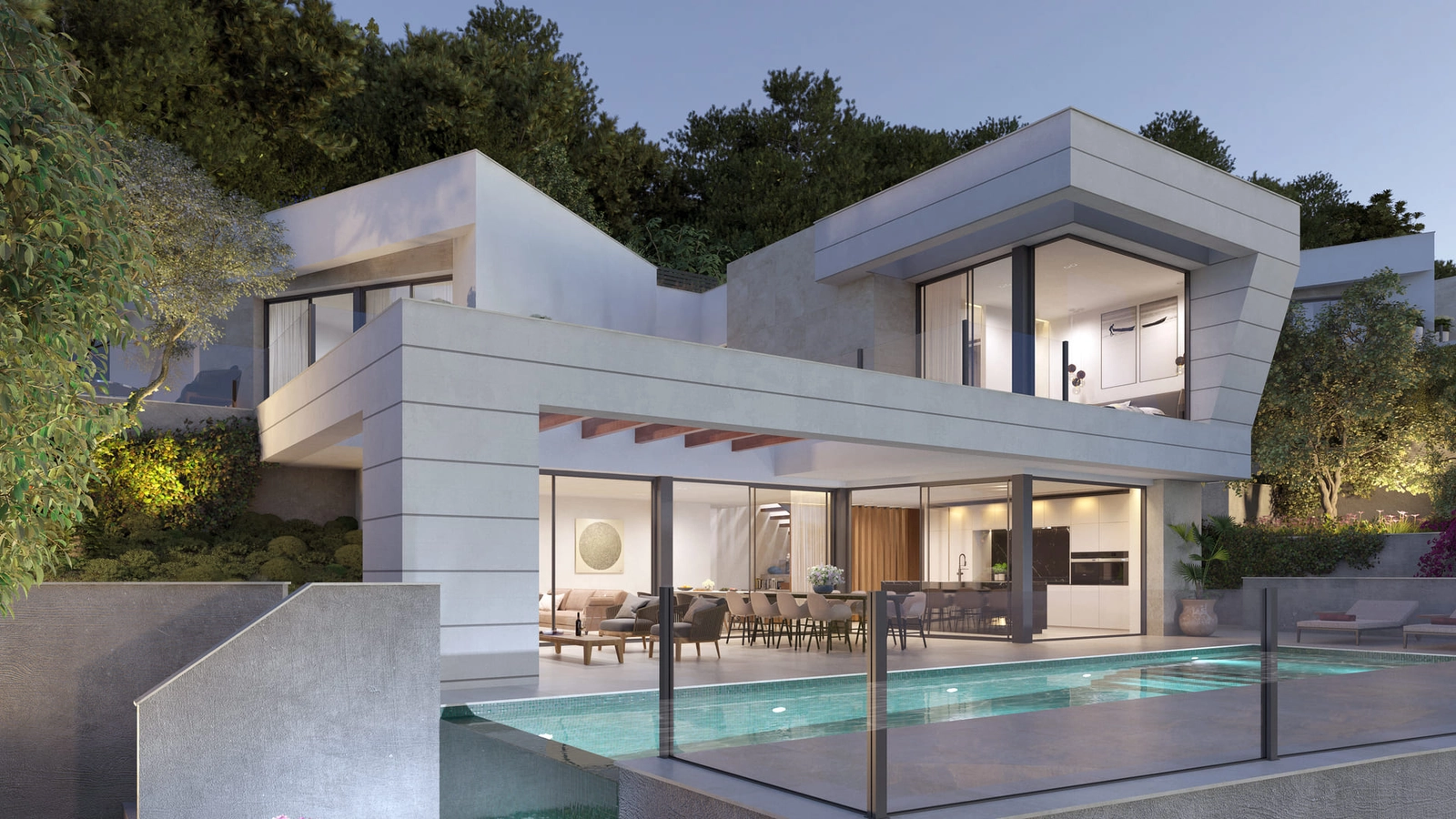 Den perfekta miljön för att underhålla gäster eller njuta av ett lugnt familjeliv i ditt lyxiga hem.