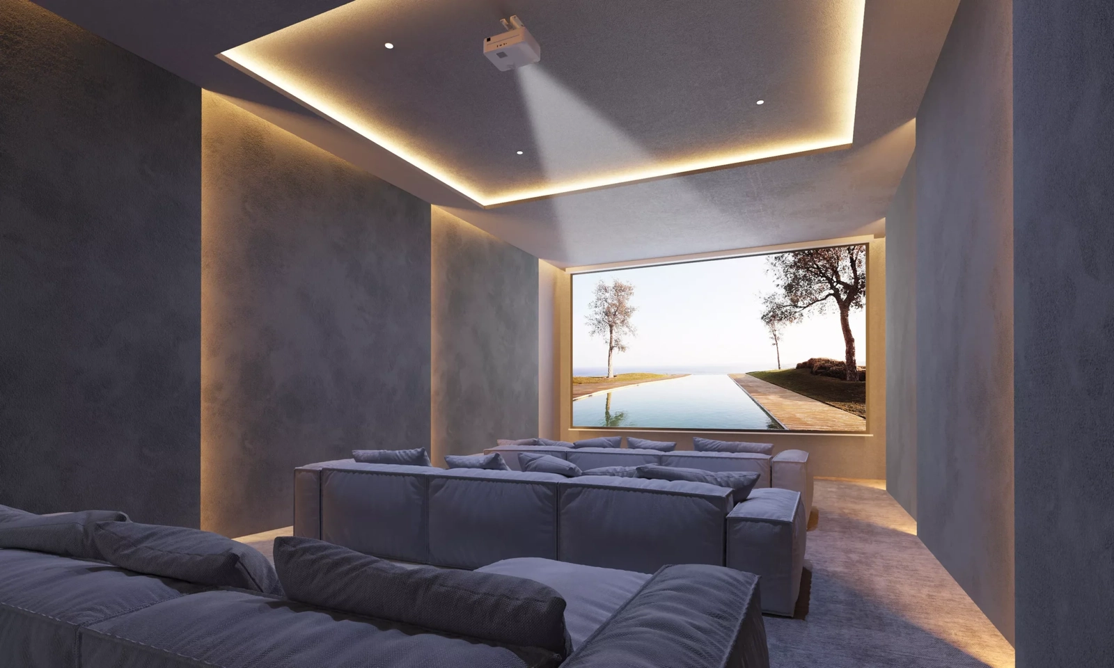 Njut av filmupplevelser i din egen privata, toppmoderna biorum.